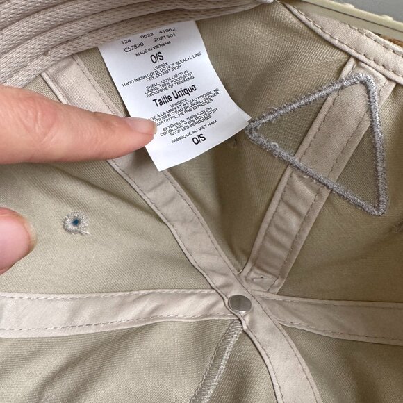 NWT-Columbia PFG Back Tack Snap Back Hat-Tan Unisex OS - Picture 4 of 6